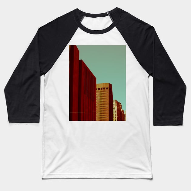 2 Water Street New York Baseball T-Shirt by hraunphoto